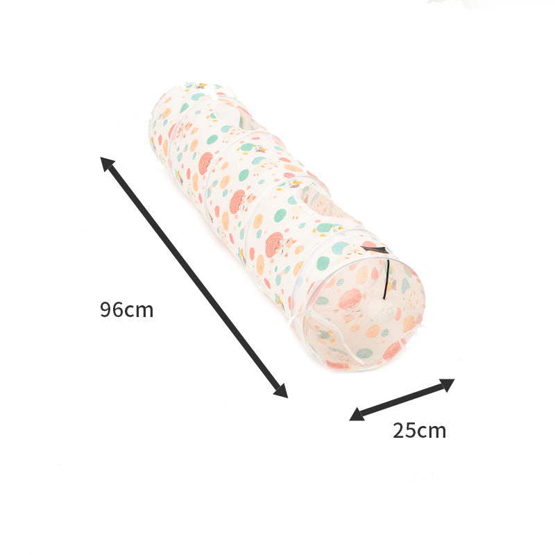 KFX-9071293 Universal Donut Cat Nest Tunnel for All Seasons - Various Colors and Styles Available