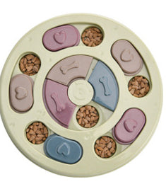KFX-9075773 Interactive Dog Puzzle Feeder Toy for Small to Medium Dogs – Slow Feeding & Training Game