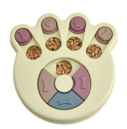 KFX-9075773 Interactive Dog Puzzle Feeder Toy for Small to Medium Dogs – Slow Feeding & Training Game