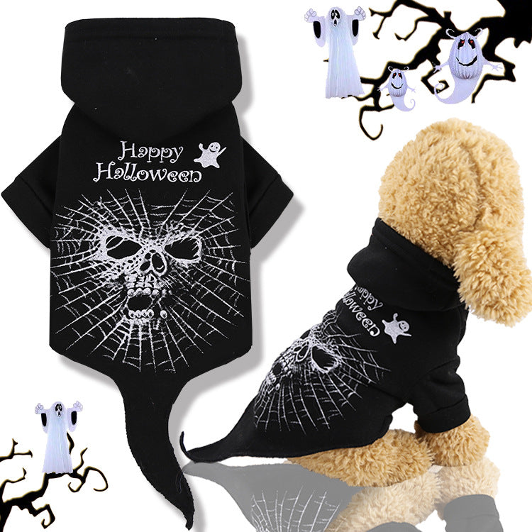 KFX-9076157 Halloween-Themed Pet Clothes for Dogs and Cats with Comfort Design
