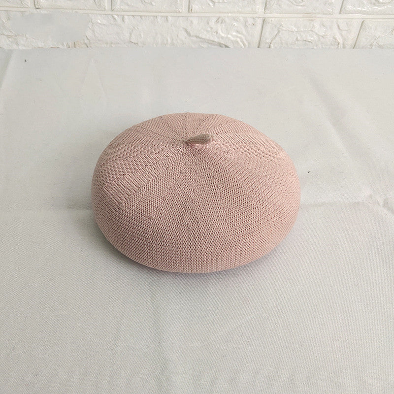 KFX-9076797 Small Breathable Pet Hat - Wool Blend, Multiple Colors Available, 13CM Diameter