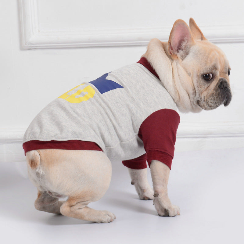 KFX-9077053 Cozy Casual Teddy Dog Sweatshirt for Comfortable Wear