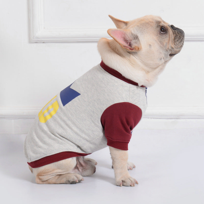 KFX-9077053 Cozy Casual Teddy Dog Sweatshirt for Comfortable Wear