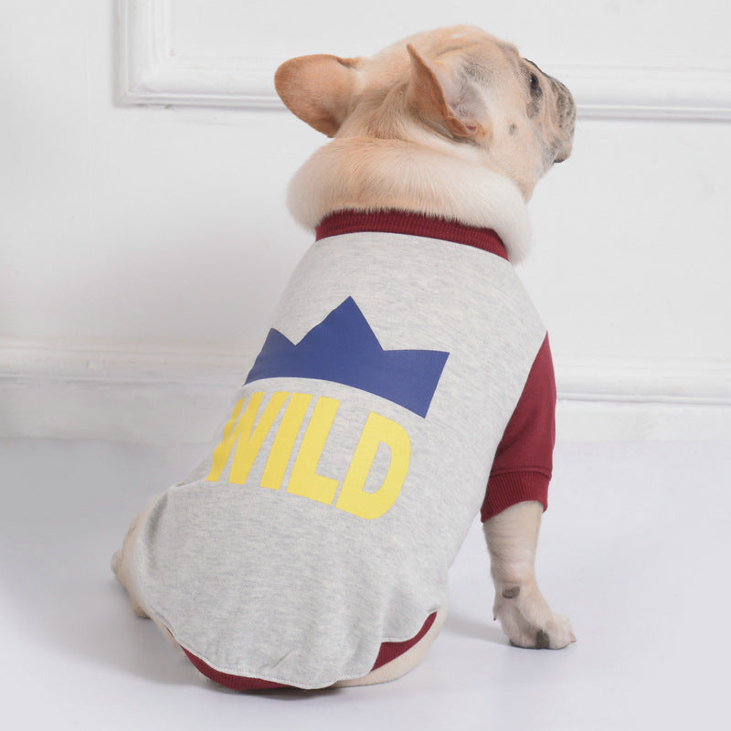 KFX-9077053 Cozy Casual Teddy Dog Sweatshirt for Comfortable Wear