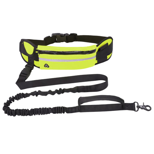 KFX-9079229 Reflective Waist Bag for Cats and Dogs with Traction Rope - Nylon Material, Scalable, Available in Multiple Colors