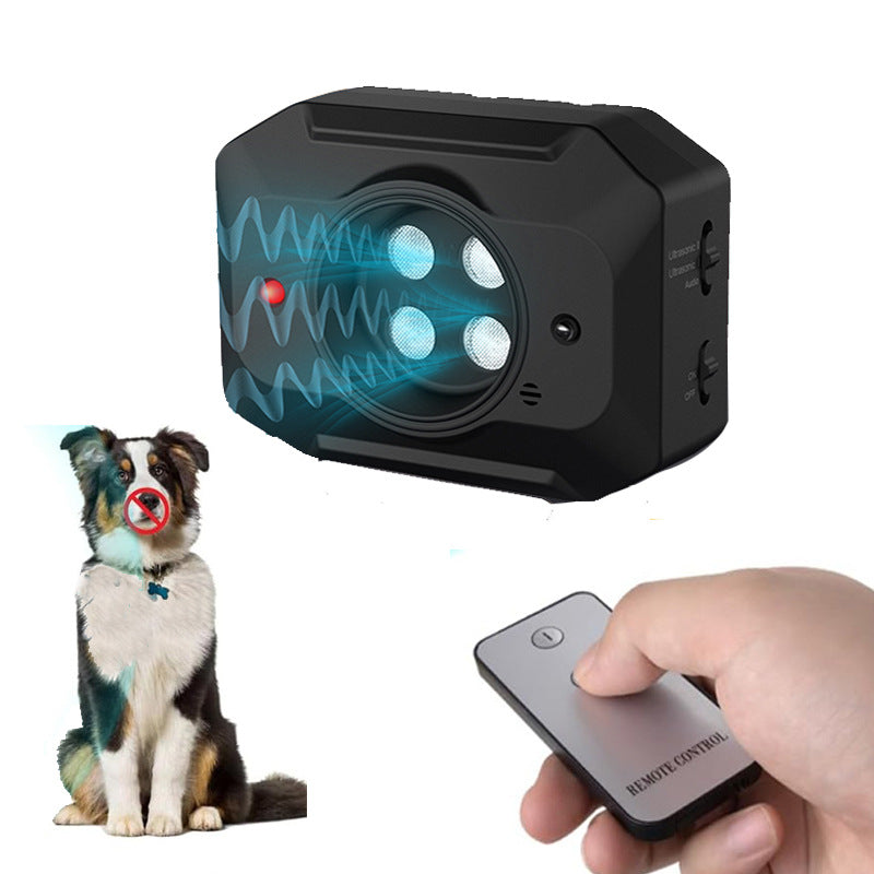 KFX-9079357 Portable Anti-Barking Ultrasonic Device with Adjustable Frequencies and Waterproof Design