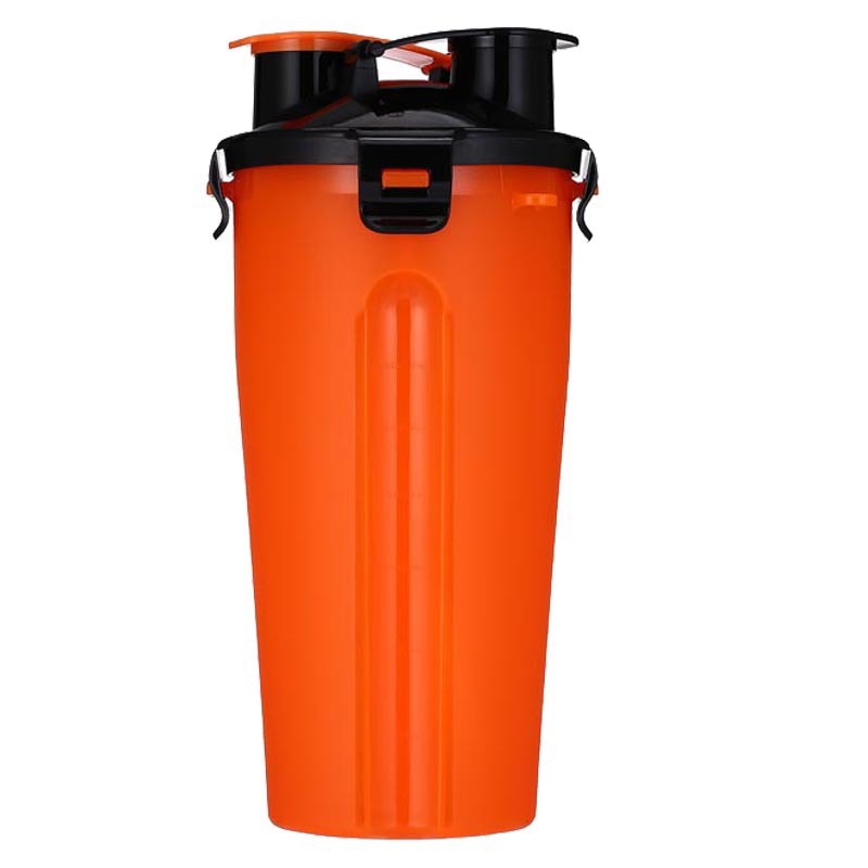 KFX-9083581 Portable Pet Water Cup with Folding Bowl - BPA-Free PP and TPE Material - 23cm Height, 11cm Diameter