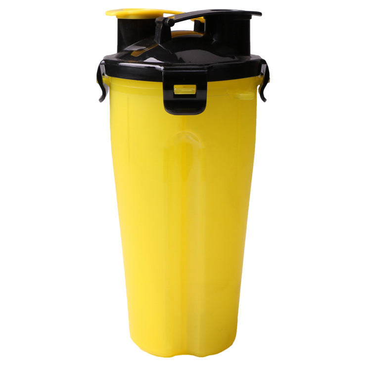 KFX-9083581 Portable Pet Water Cup with Folding Bowl - BPA-Free PP and TPE Material - 23cm Height, 11cm Diameter