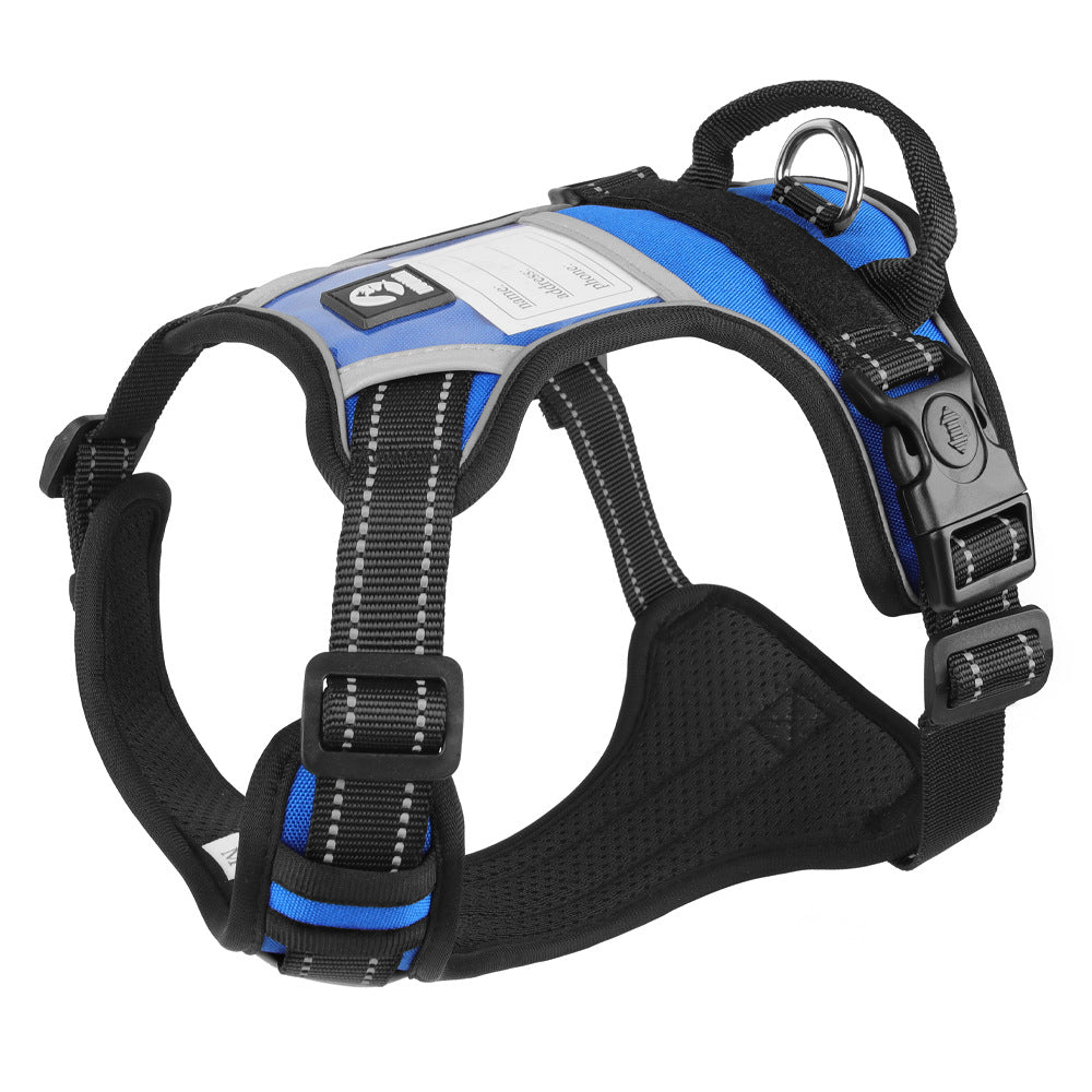 KFX-9086781 Adjustable Pet Dog Chest Strap in Various Colors - Durable Oxford Cloth