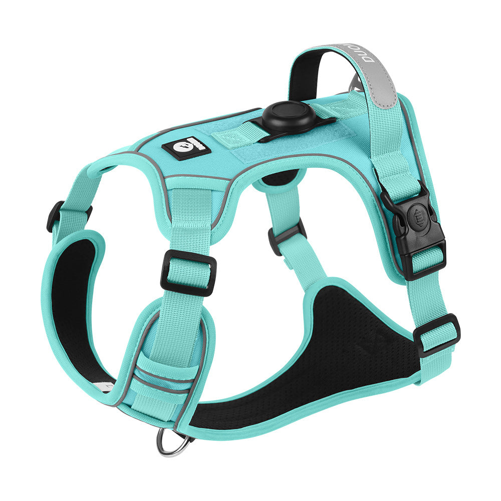 KFX-9086781 Adjustable Pet Dog Chest Strap in Various Colors - Durable Oxford Cloth