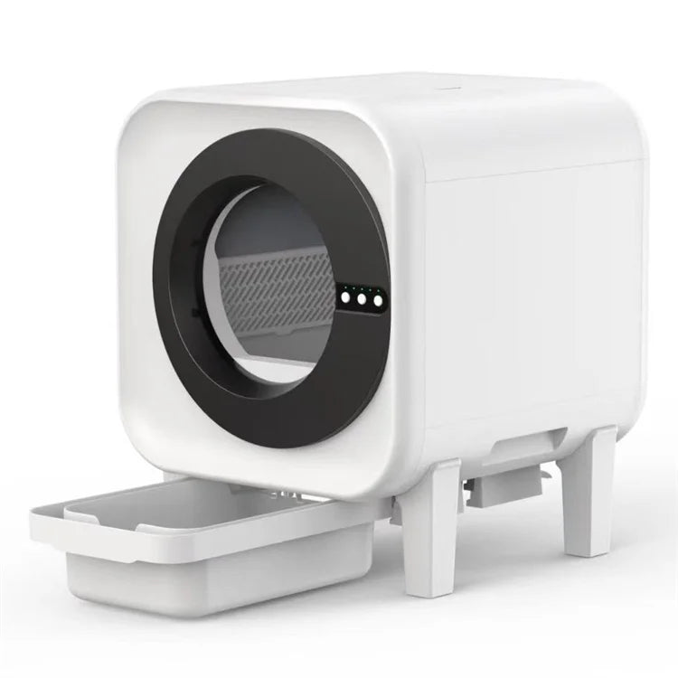 KFX-908691 Smart Self-Cleaning Cat Litter Box with WiFi Camera and Large Capacity
