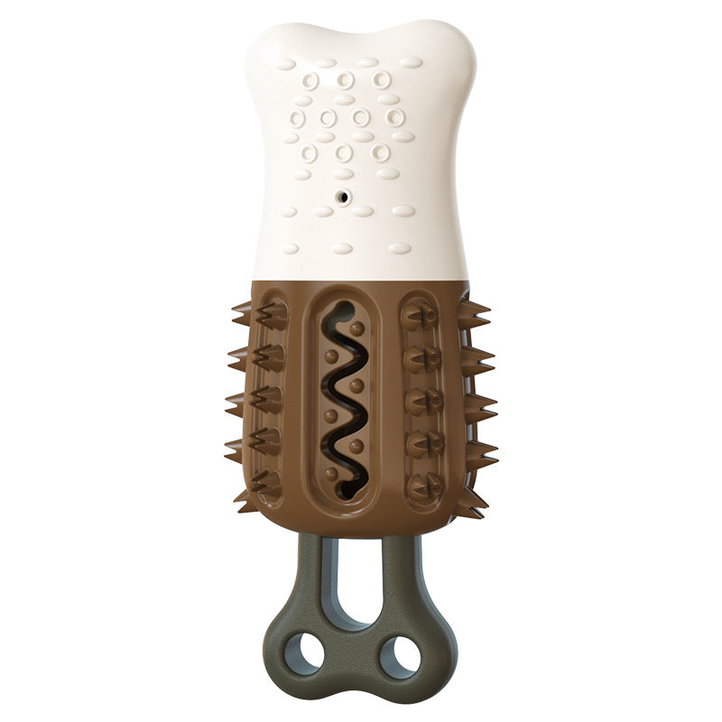 KFX-9088317 Cooling and Cleaning Teeth Multifunctional Dog Chew Toy with Chew-Resistant Popsicle