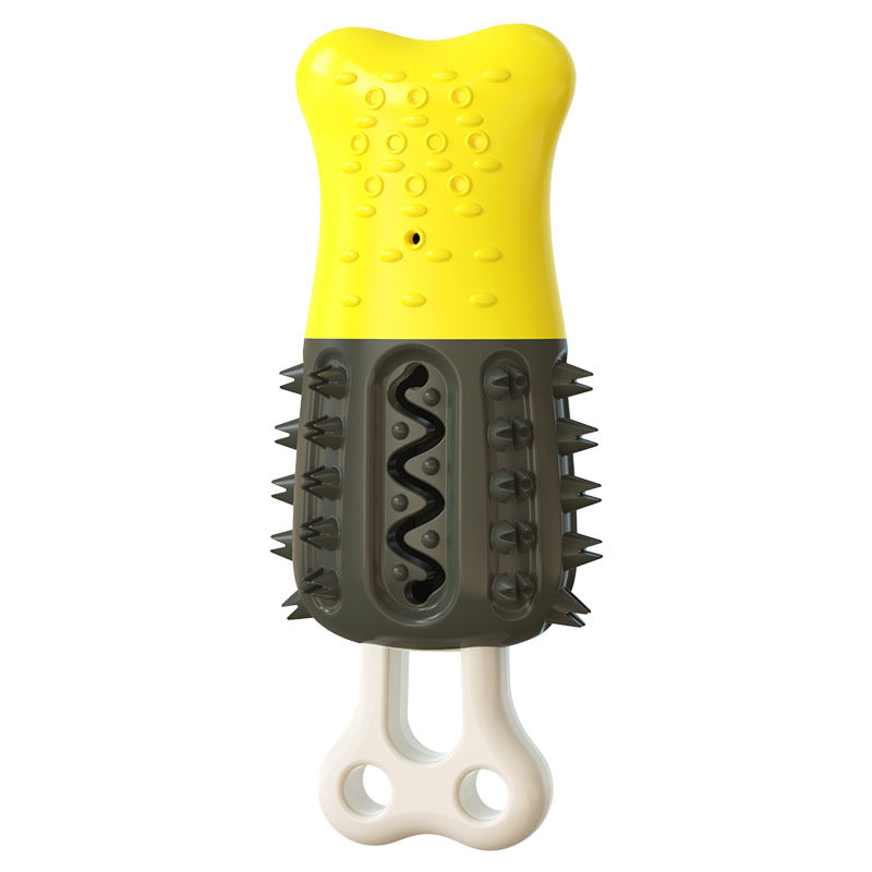 KFX-9088317 Cooling and Cleaning Teeth Multifunctional Dog Chew Toy with Chew-Resistant Popsicle