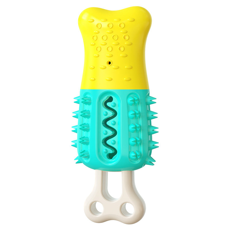 KFX-9088317 Cooling and Cleaning Teeth Multifunctional Dog Chew Toy with Chew-Resistant Popsicle