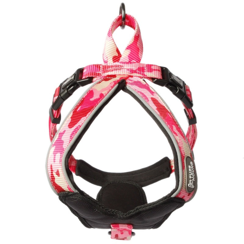 KFX-9092541 Comfortable Nylon Dog Walking Chest Strap, Size L, Adjustable Fit for All Breeds, Load Bearing 192 kg