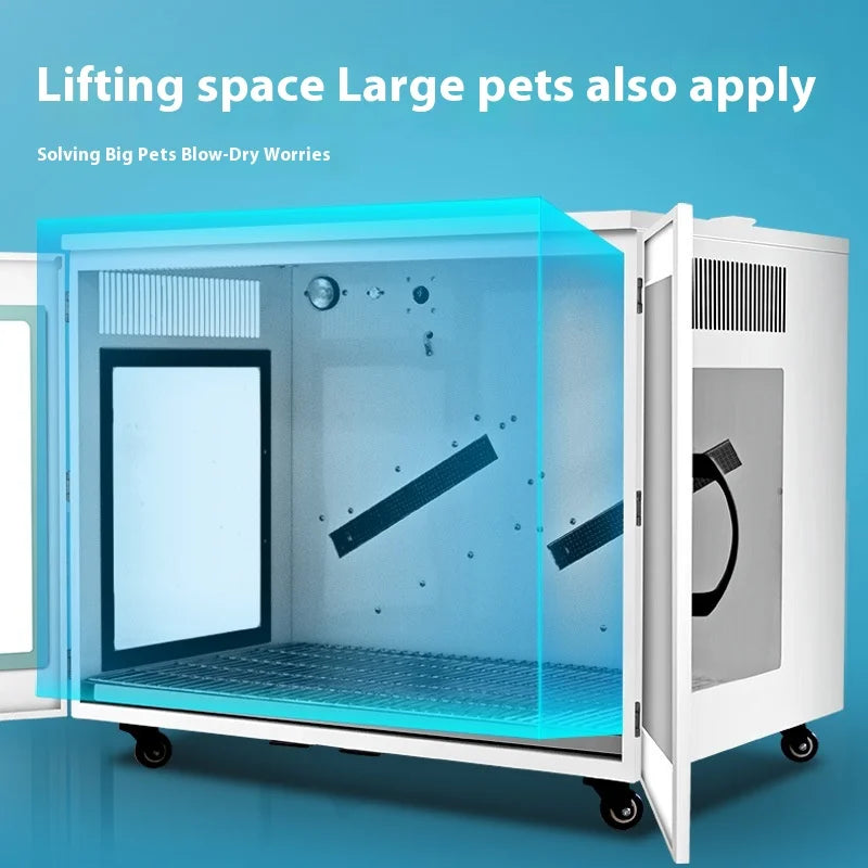 KFX-909651 Eco-Friendly Large Air Dryer for Dogs and Cats - Electric Plastic Pet Bathing and Cleaning Tool