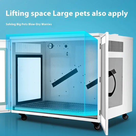 KFX-909651 Eco-Friendly Large Air Dryer for Dogs and Cats - Electric Plastic Pet Bathing and Cleaning Tool