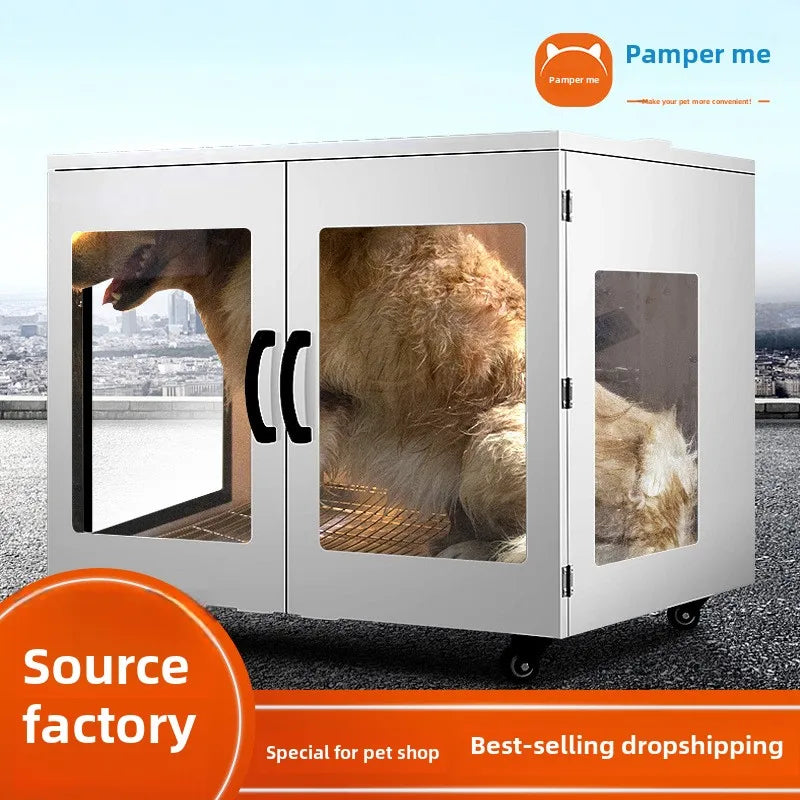 KFX-909651 Eco-Friendly Large Air Dryer for Dogs and Cats - Electric Plastic Pet Bathing and Cleaning Tool
