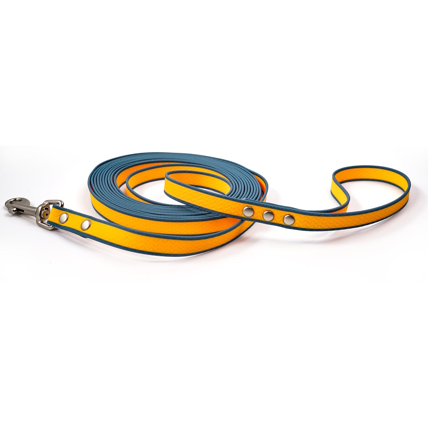 KFX-9098813 PVC Coated Two-Color Waterproof Dog Training Rope - 10FT, 20FT, 30FT Options