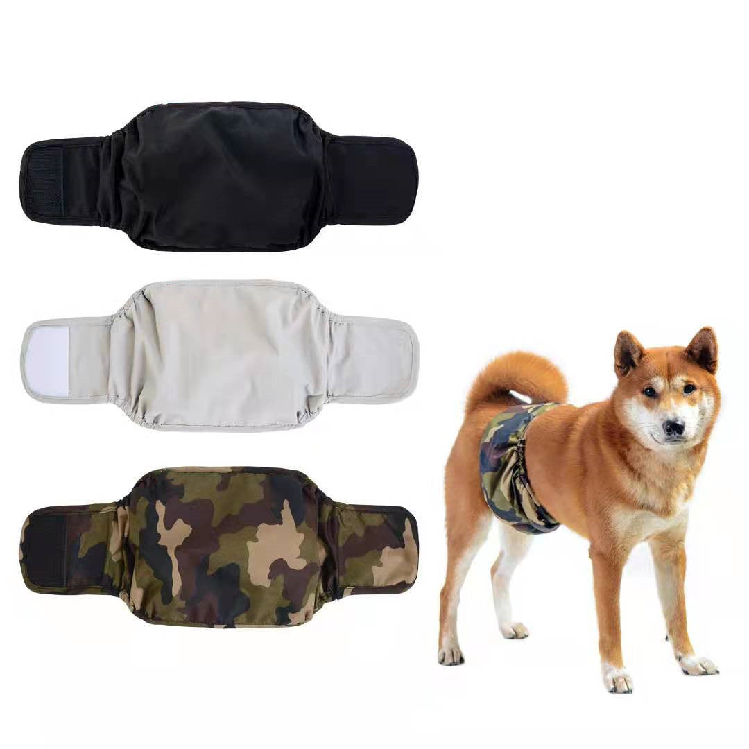 KFX-9103549 Male Dog Physiological Strap with Absorbent Cotton and Waterproof Design