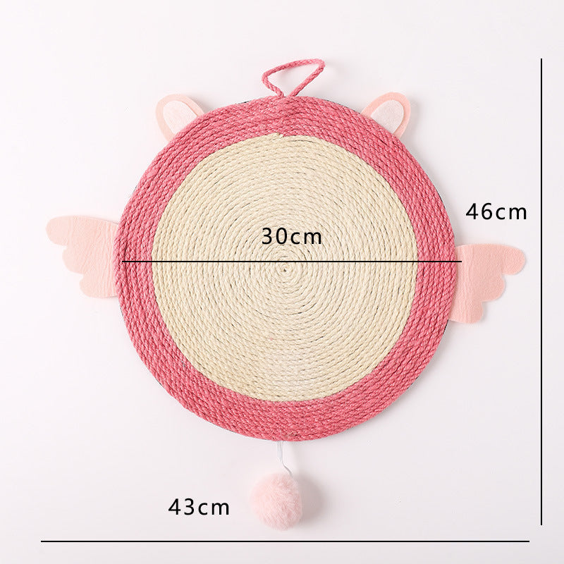 KFX-9104957 Avocado Cat Scratch Board with Durable Anti-Scratch EVA and Sisal Rope Design
