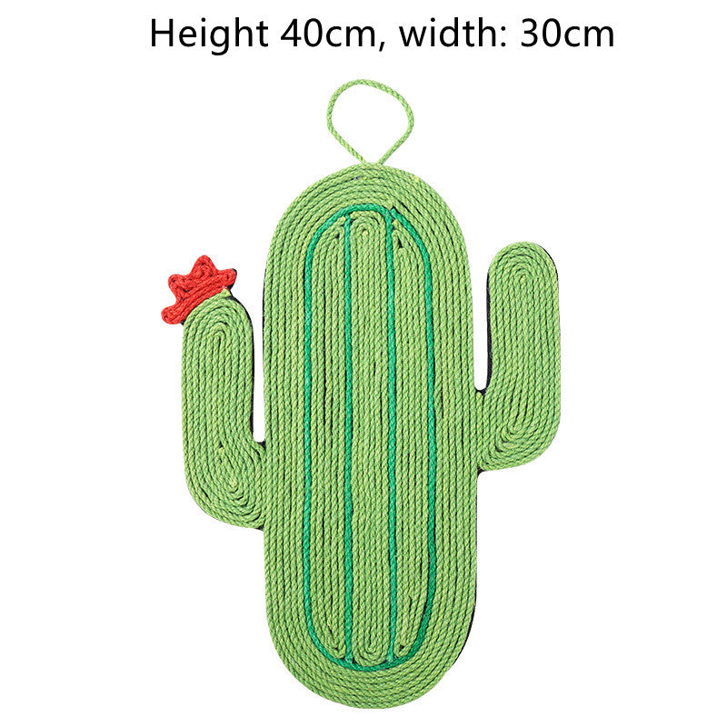 KFX-9104957 Avocado Cat Scratch Board with Durable Anti-Scratch EVA and Sisal Rope Design