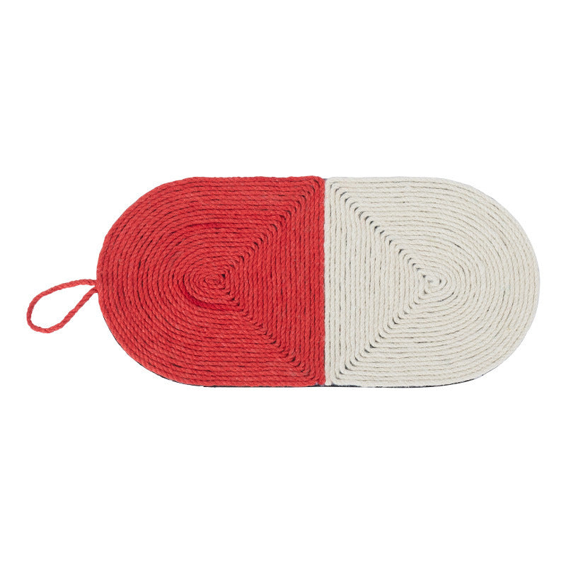 KFX-9104957 Avocado Cat Scratch Board with Durable Anti-Scratch EVA and Sisal Rope Design