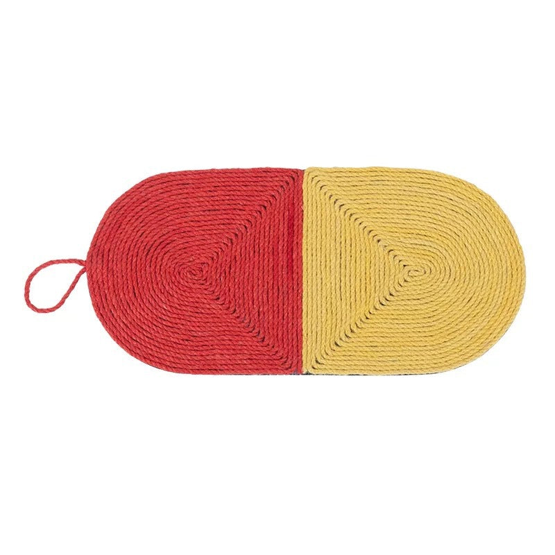 KFX-9104957 Avocado Cat Scratch Board with Durable Anti-Scratch EVA and Sisal Rope Design