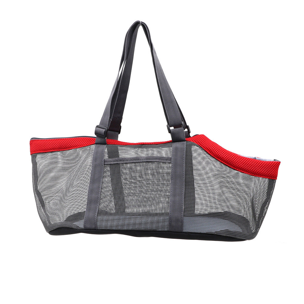 KFX-9106237 Foldable Large-Capacity Breathable Pet Handbag - Soft Nylon, Multiple Color Options