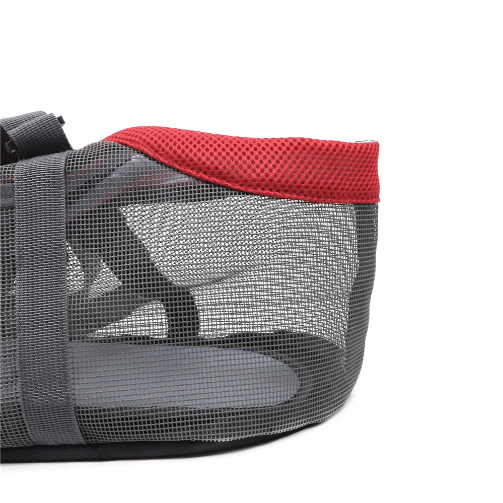 KFX-9106237 Foldable Large-Capacity Breathable Pet Handbag - Soft Nylon, Multiple Color Options