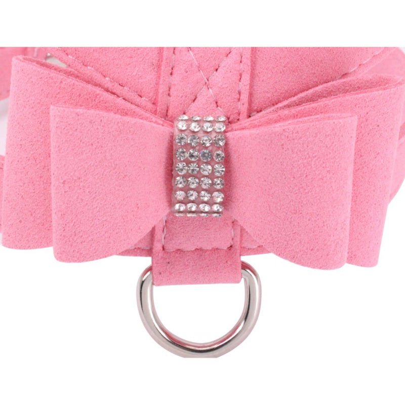 KFX-9107005 Sparkling Rhinestone Pet Harness for Dogs and Cats - Velvet Material, Multiple Sizes Available