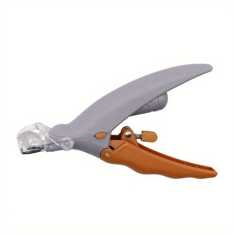 KFX-9123517 LED Pet Nail Trimmer with Magnifying Glass and Nail Catcher for Safe Dog and Cat Clipping