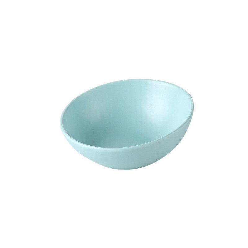 KFX-9126205 Ceramic Pet Bowl with Bamboo Stand - Ergonomic Design for Cats and Dogs