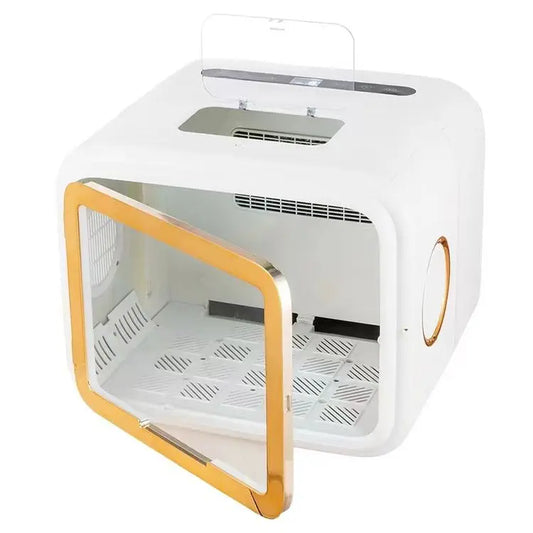 KFX-913107 Foldable Automatic Blow-Drying Box for Small Dogs and Cats - Compact and Eco-Friendly Pet Grooming Tool