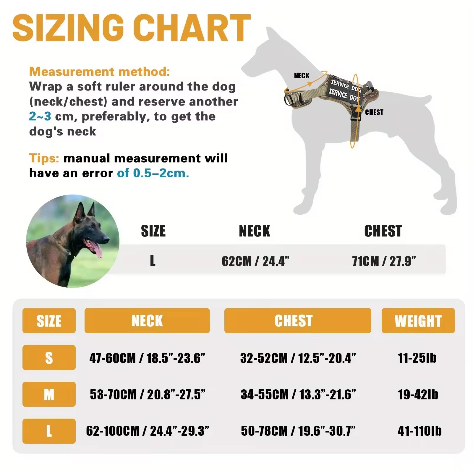KFX-9133757 Adjustable Reflective Tactical Service Dog Harness with Handle – No-Pull Vest in Camouflage Patterns