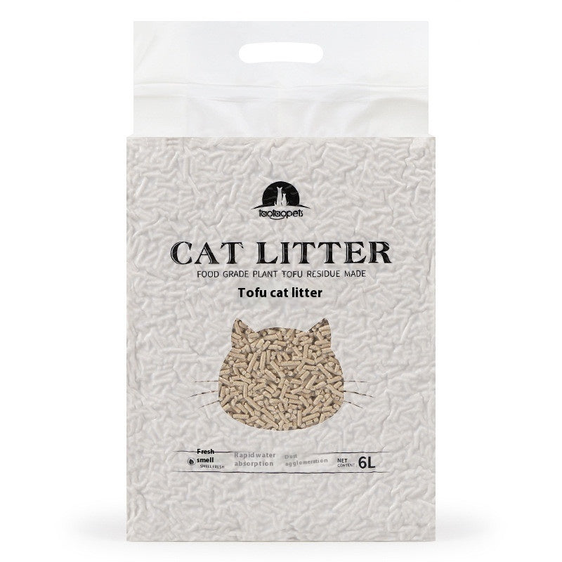 KFX-9137597 Biodegradable Tofu Cat Litter in Green Tea Flavor, 6L (Approx. 2.3kg)