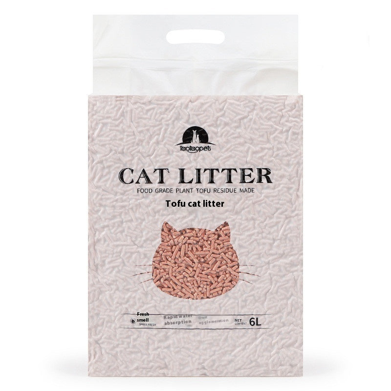KFX-9137597 Biodegradable Tofu Cat Litter in Green Tea Flavor, 6L (Approx. 2.3kg)