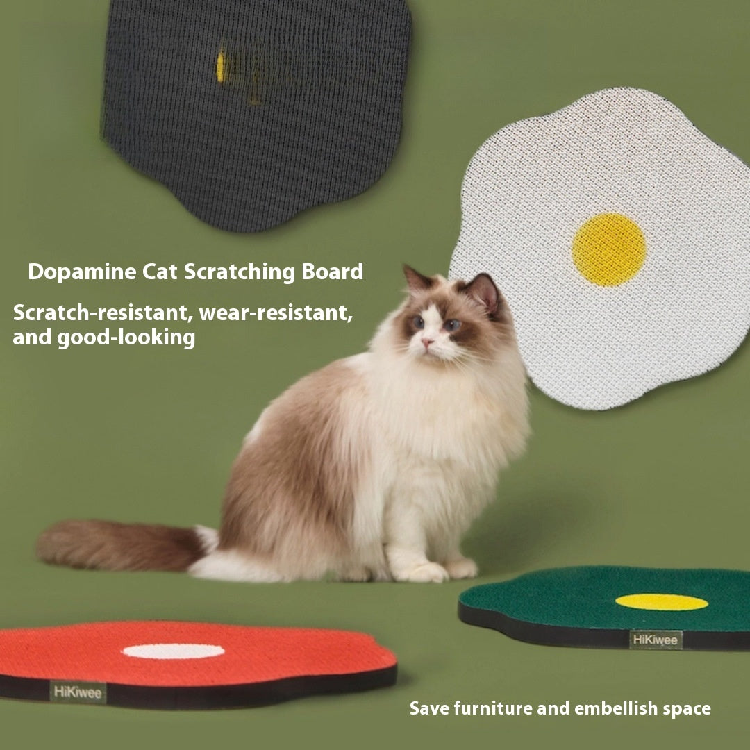 KFX-9137725 Creative Cat Scratch Board - Scratch-Resistant Wall-Mounted Toy in Multiple Styles and Sets