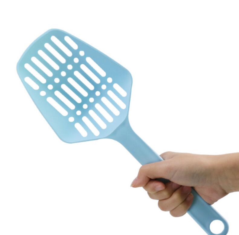 KFX-9141309 Plastic Cat Litter Scoop with Solid Handle for Easy Cleaning in Living Spaces