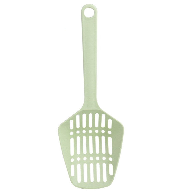 KFX-9141309 Plastic Cat Litter Scoop with Solid Handle for Easy Cleaning in Living Spaces