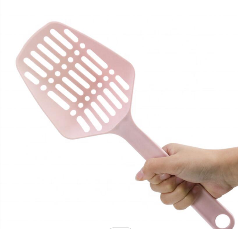 KFX-9141309 Plastic Cat Litter Scoop with Solid Handle for Easy Cleaning in Living Spaces