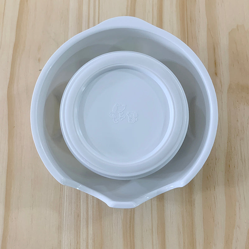 KFX-9149245 Small Dog Food Bowl in Melamine with Various Pattern Options - 500ML Capacity, 13cm Diameter