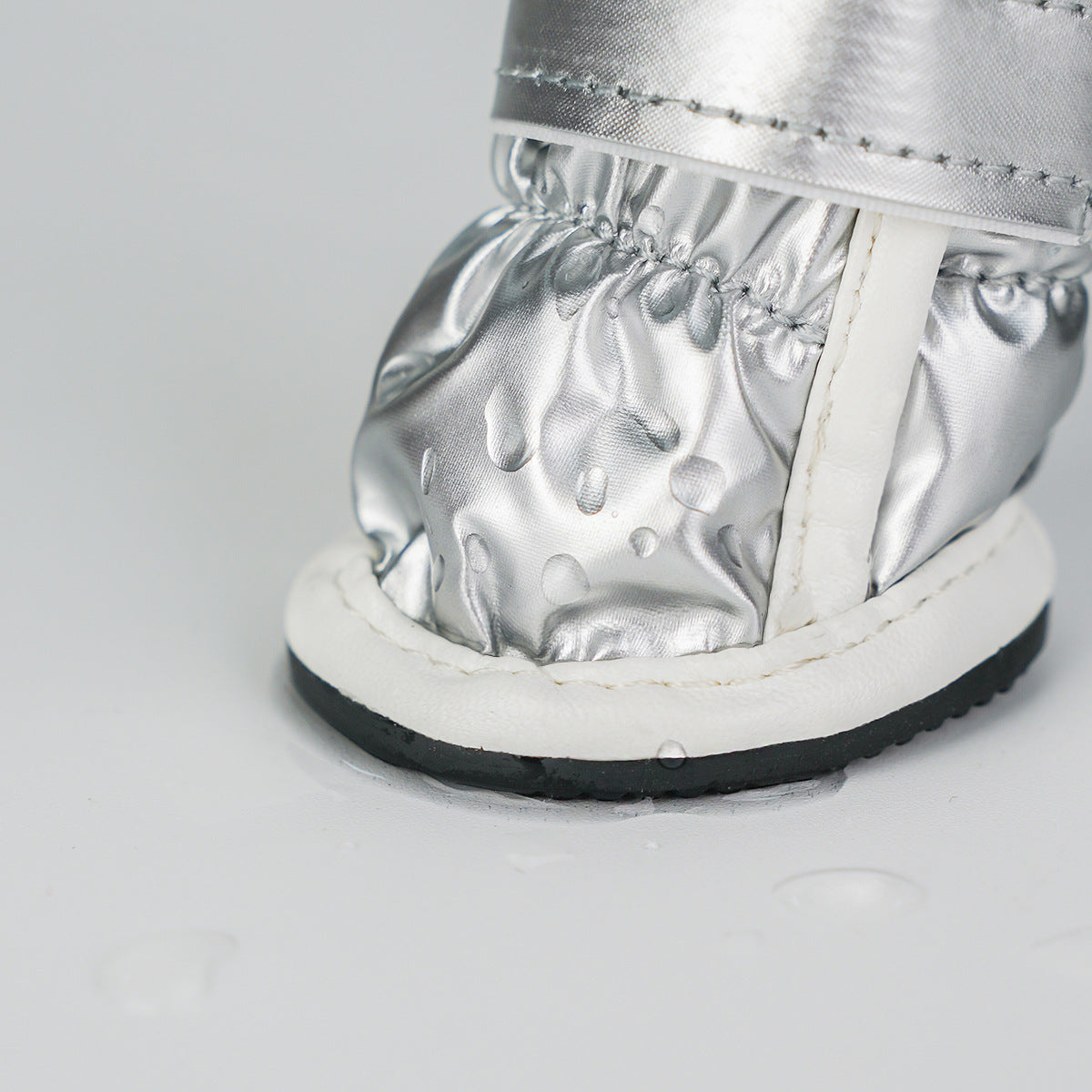 KFX-9149885 Waterproof Snow Boots for Small Dogs - Antifreeze Foot Covers for Teddy, Bichon, Schnauzer