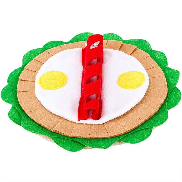 KFX-9153853 Interactive Snuffle Mat for Dogs - Plush Puzzle Training Toy with Layered Food Design for Stress Relief and Intelligence Development