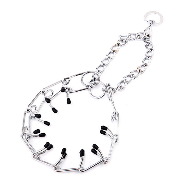 KFX-9160765 Dog Training Stimulus Chain Collar with Adjustable Detachable Links for All Dog Sizes