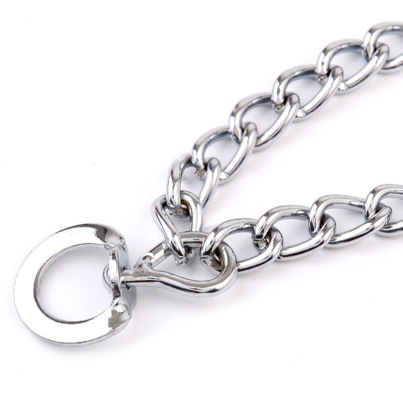 KFX-9160765 Dog Training Stimulus Chain Collar with Adjustable Detachable Links for All Dog Sizes