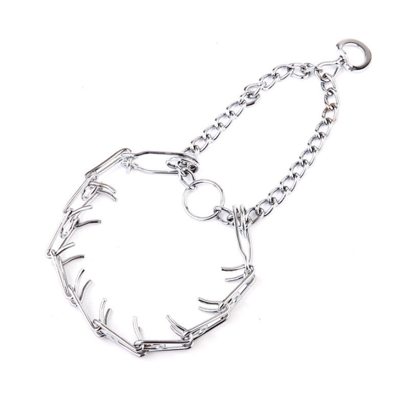 KFX-9160765 Dog Training Stimulus Chain Collar with Adjustable Detachable Links for All Dog Sizes