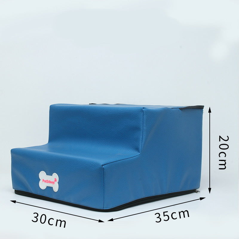 KFX-9162941 Pet Climbing Ladder with Detachable Steps – Customized Small Dog Sofa Stairs in Various Colors