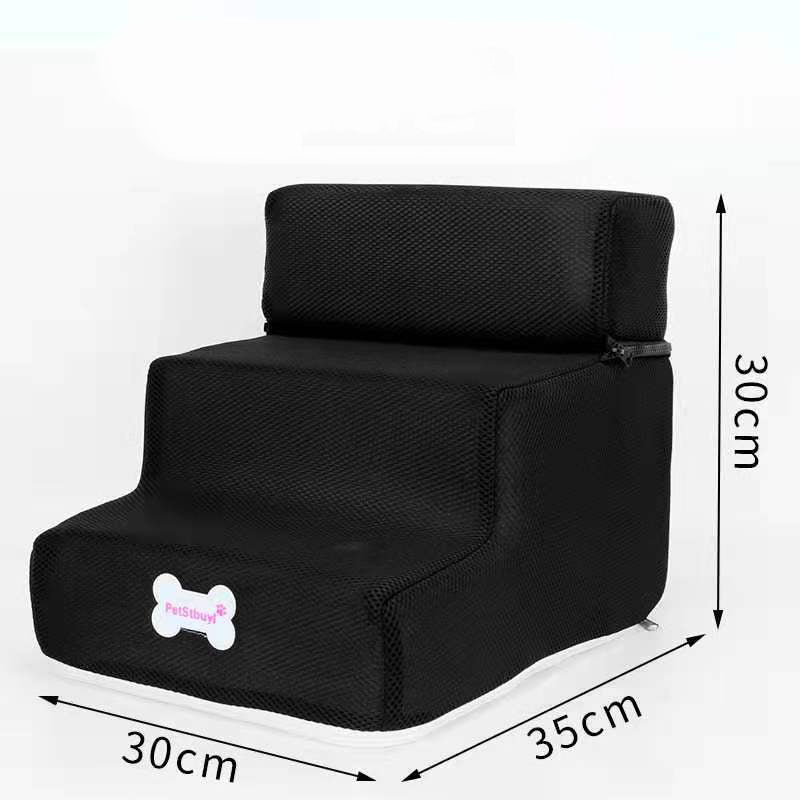 KFX-9162941 Pet Climbing Ladder with Detachable Steps – Customized Small Dog Sofa Stairs in Various Colors
