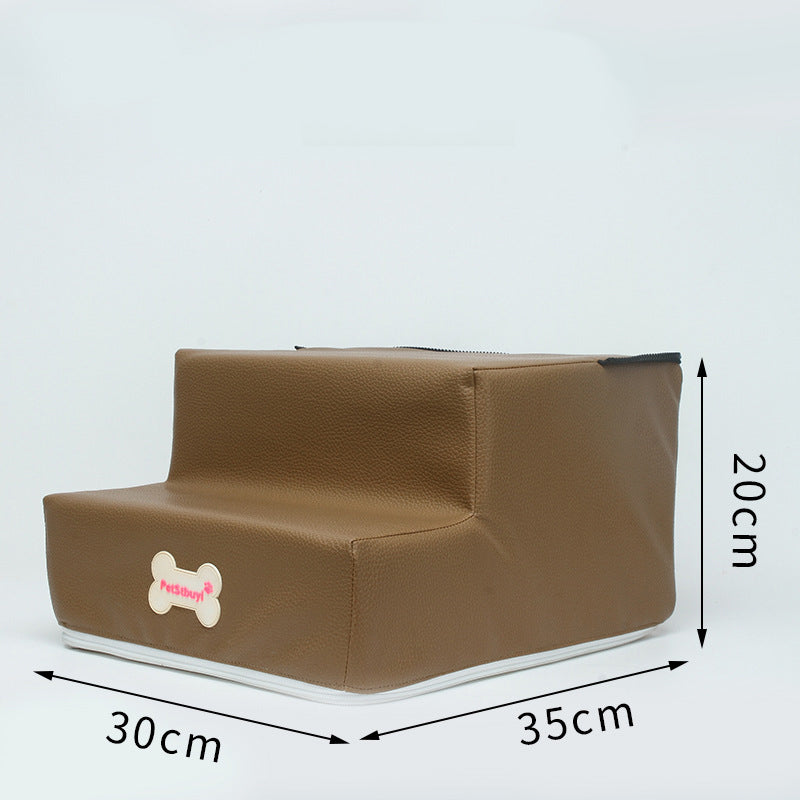 KFX-9162941 Pet Climbing Ladder with Detachable Steps – Customized Small Dog Sofa Stairs in Various Colors